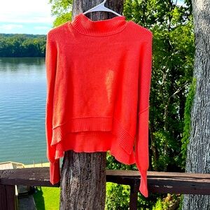 Size L/XL Orange Sweater Top